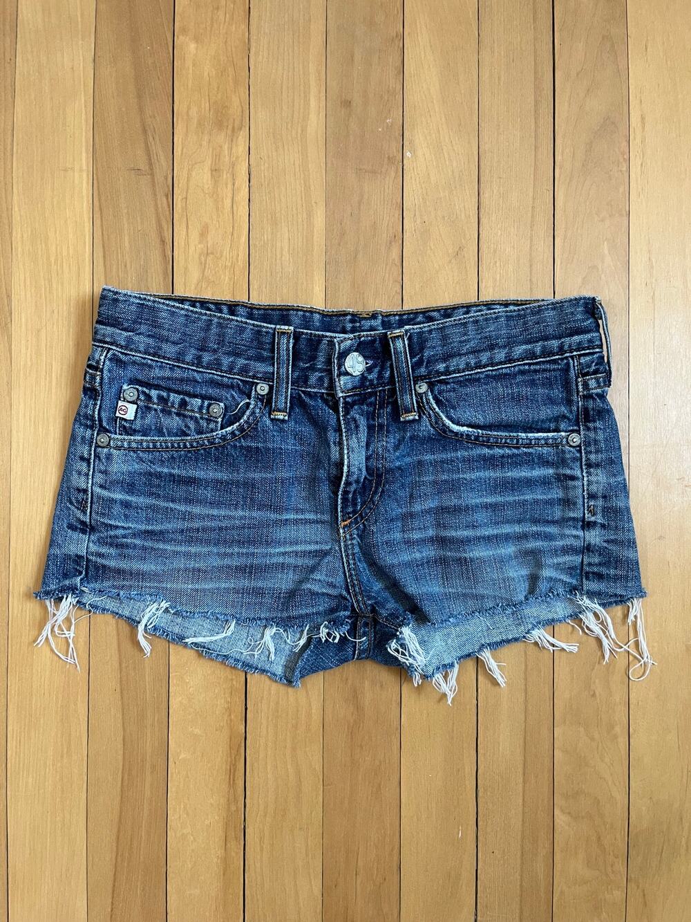 👖 AG "The Bryn" Ex-Boyfriend Cut-Off Shorts, Sz 28, marked 24R